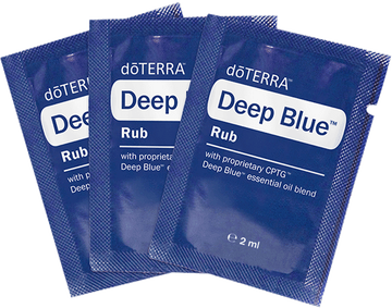 doTERRA Deep Blue Rub – vzorka upokojujúceho krému