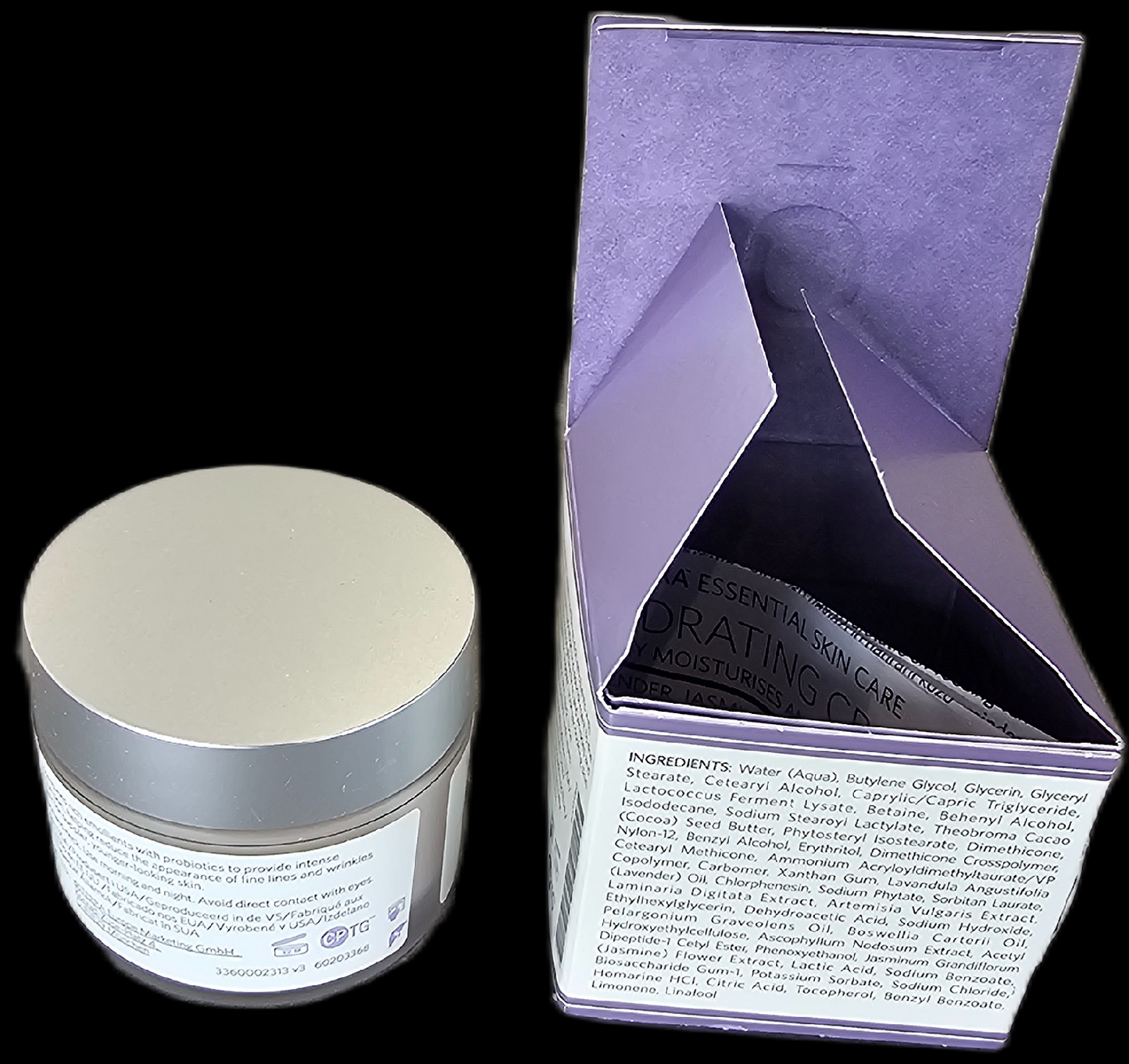 60203368 doTERRA hydratačný krém rozbalené