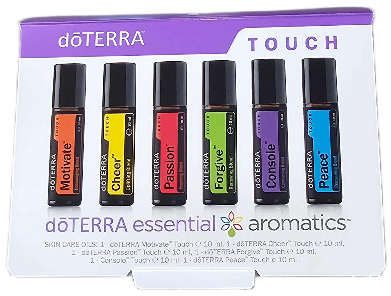 60215567 doTERRA Essential Aromatics touch balíček rozbalené