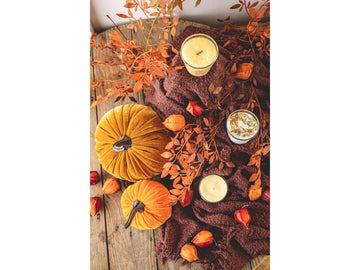 Tavasz ígérete - Kézműves szójagyertya mentás-citrusos illatvarázzsal