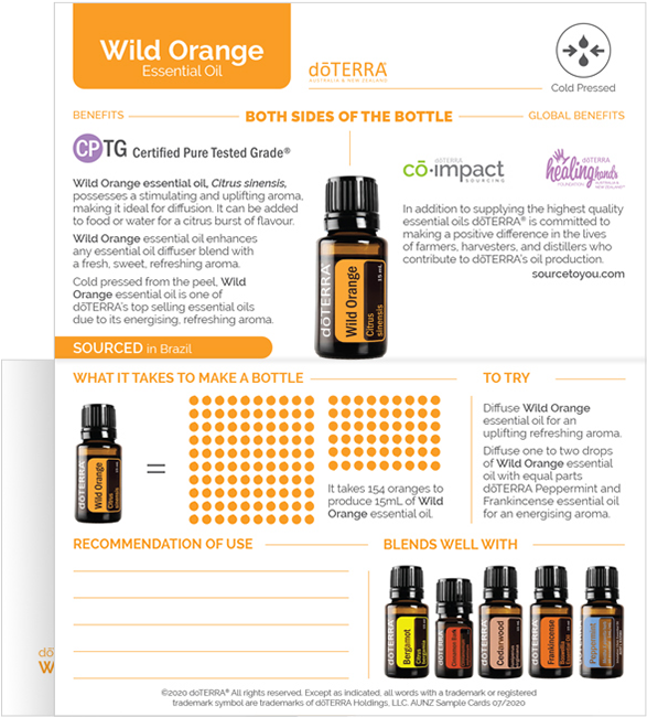 doTERRA Wild Orange (Divoký pomaranč) esenciálny olej 15 ml
