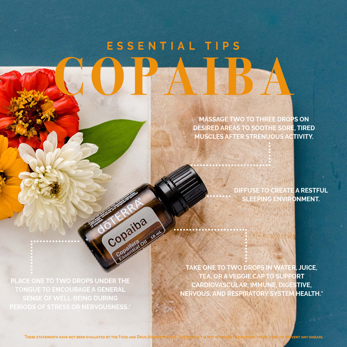 Doterra Copaiba olaj 15 ml  előnyei