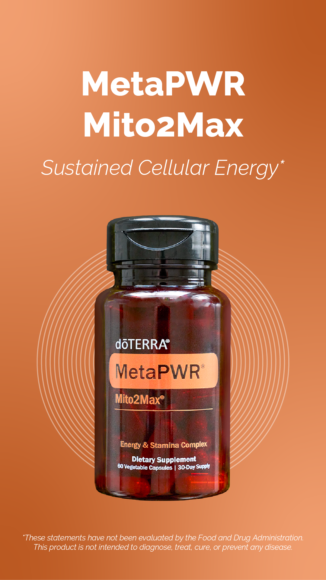 Doterra MetaPWR Mito2max zöldségkapszula